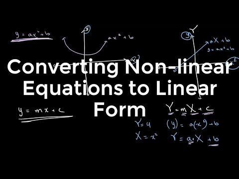 Converting Non linear Equations to Linear Form | O Level Additional Mathematics