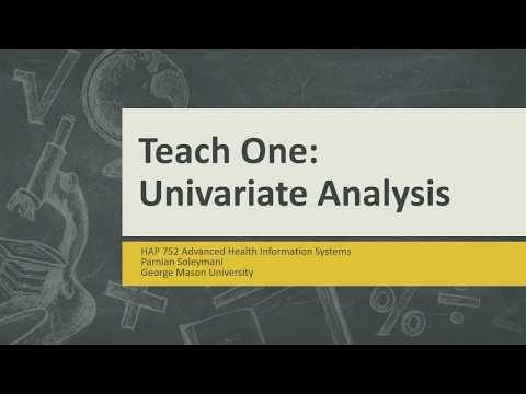 Introduction to Univariate Analysis