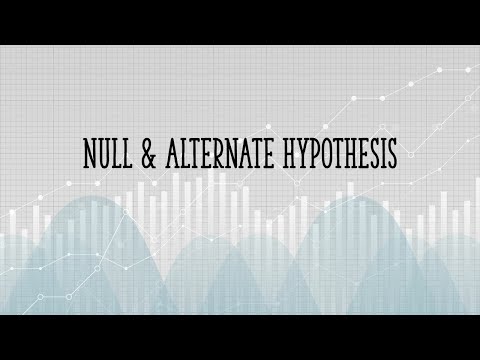 What is a Null Hypothesis?