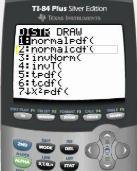 Ti 83 Normalcdf 84 Easy Step By