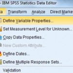 how to enter data into spss