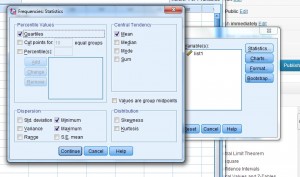 five number summary spss 7