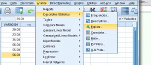 how to find the interquartile range in SPSS 1