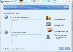 hvordan finne std dev i spss