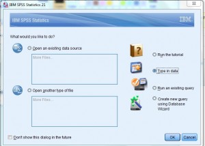 how to find the std dev in spss