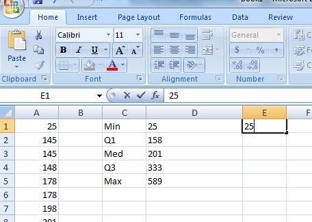 box and whiskers graph in excel 2