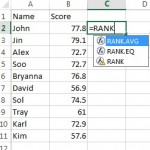 Excel for statistics.