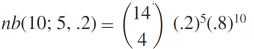 negative binomial dist 2