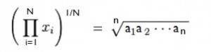 geometric mean formula 2