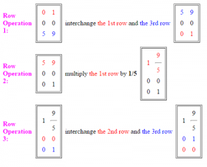 row echelon form 2