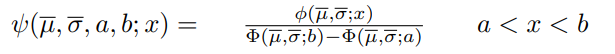 normal truncated distribution pdf