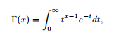 Gamma Distribution - probability distribution function formula