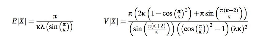 fisk dist mean variance