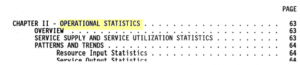 operational statistics