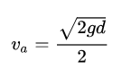 average velocity of a falling object