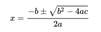 closed form solution