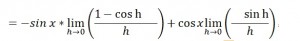 proof for trigonometric function