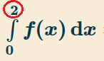 upper bound in an integral