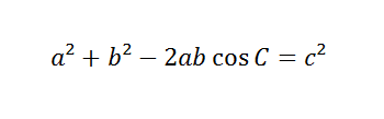 law of cosines