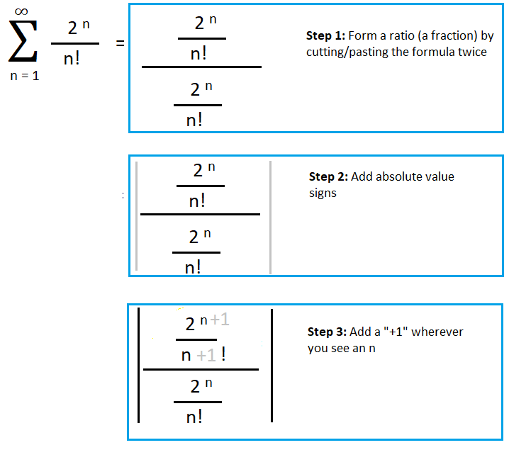 ratio test calculus