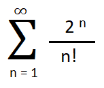 ratio test example steps