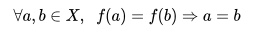 injective function definition