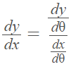 parametric derivative formula