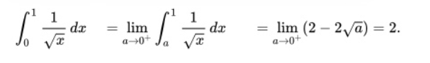 solved improper integrals