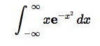 two infinite sides integrals