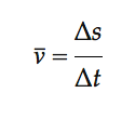 first derivative of position