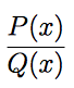 Proper Rational Function