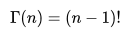 gamma function