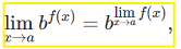 Exponential Functions limit