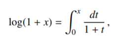fairly simple algebraic to transcendental