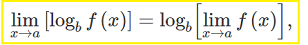 Logarithmic Functions limit