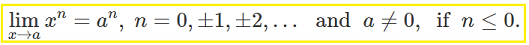 Power Functions limit