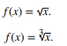 radical function examples