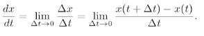 derivative definition