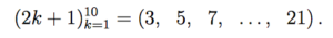 finite sequence example