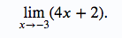 limit of sum & difference