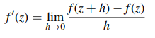 holomorphic function definition