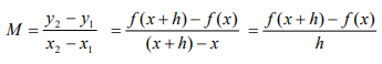 deriving the formula