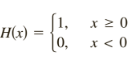 heaviside function