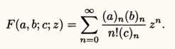 Gauss Hypergeometric Function