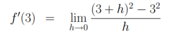 instantaneous rate of change step 2