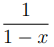 geometric series sum