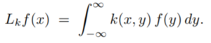 integral kernel