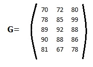 rank 2 tensor matrix