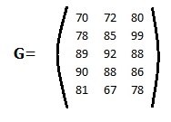 rank 2 tensor matrix