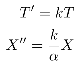 two ordinary differential equations